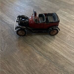 Classic Vintage Toy Car - Red and Black